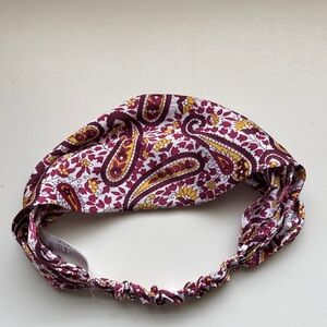 Paisley Print Silky Headband